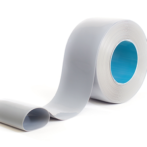 Muovilamelliverho harmaa 2x200mm/metri