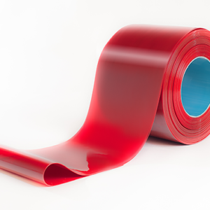 Hitsausverho punainen 2x200mm/metri